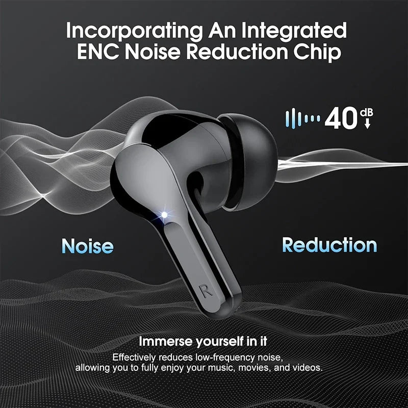 Wireless Earbuds Bluetooth 5.3 ENC Noise Cancelling 48H IP7
