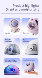 Space Capsule LED Night Light & Humidifier
