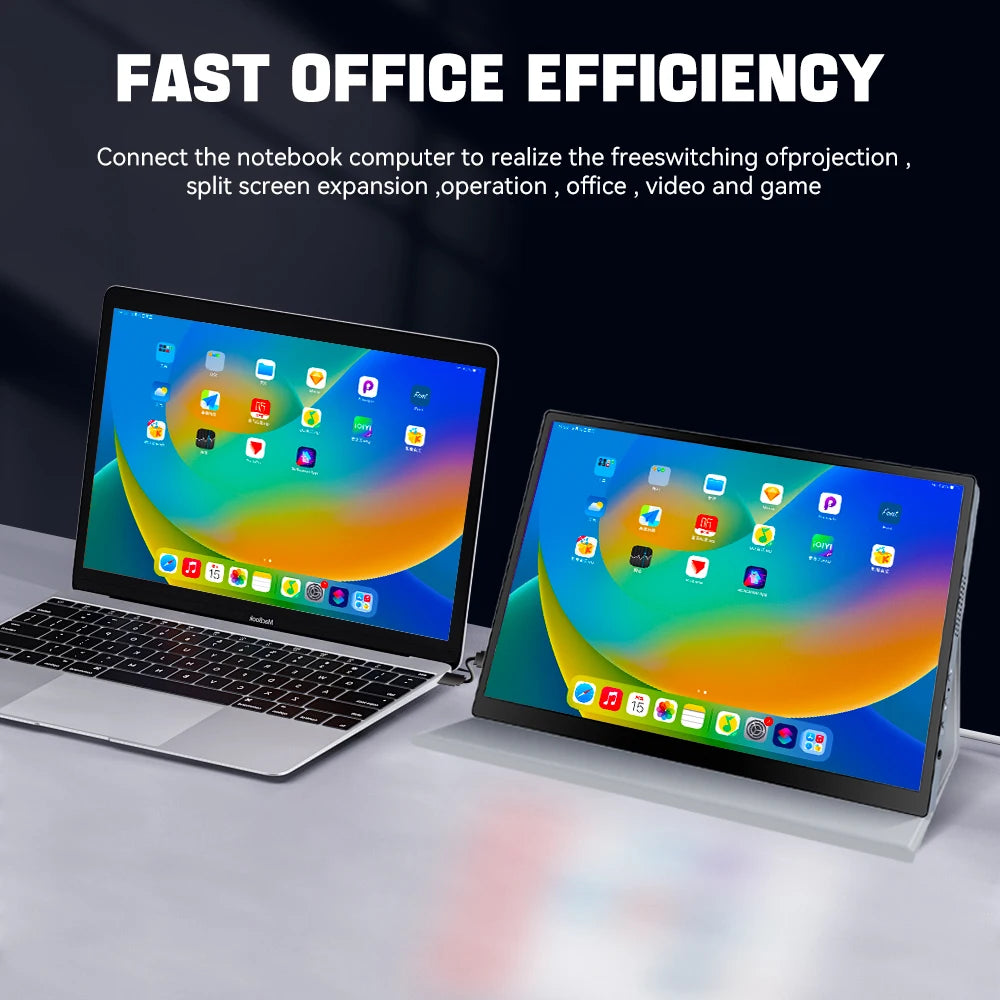 OLED 2.5K 10.5" Portable Touchscreen Monitor