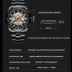 BINBOND S033 Men's Business Quartz Watch
