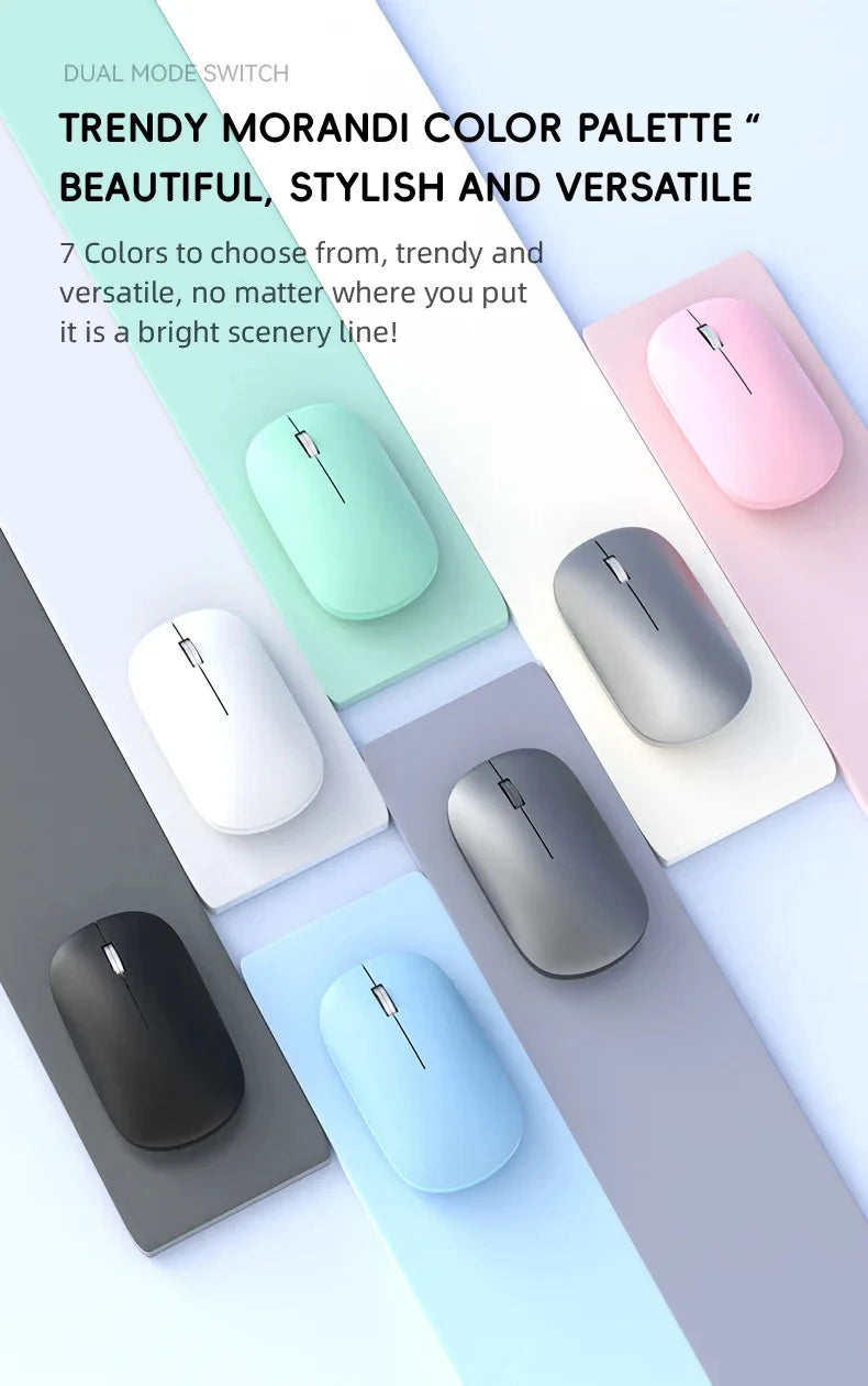 Lenovo Wireless Mouse 2.4G Bluetooth Dual Mode Silent
