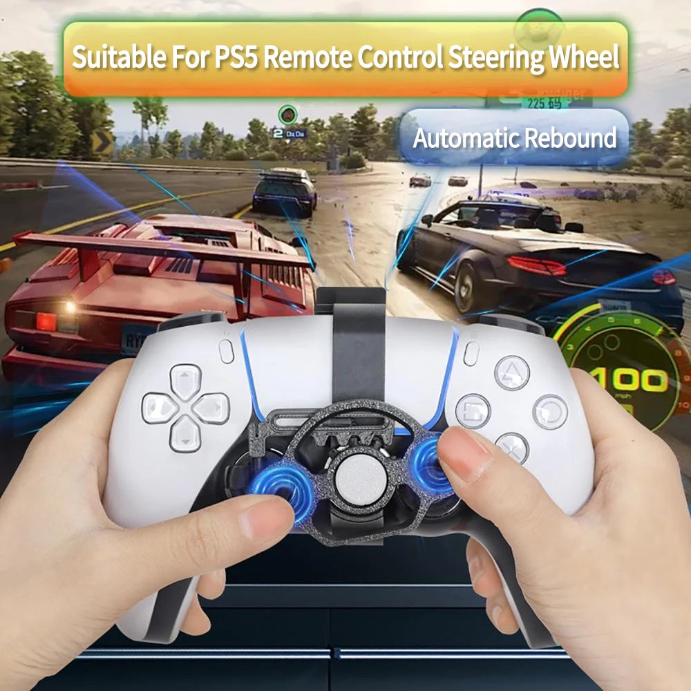 Mini Game Steering Wheel For PS5 For XBOX Game Controller Accessories Racing Games Steering Wheel Replacement Enhanced Gaming