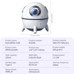 Space Capsule LED Night Light & Humidifier