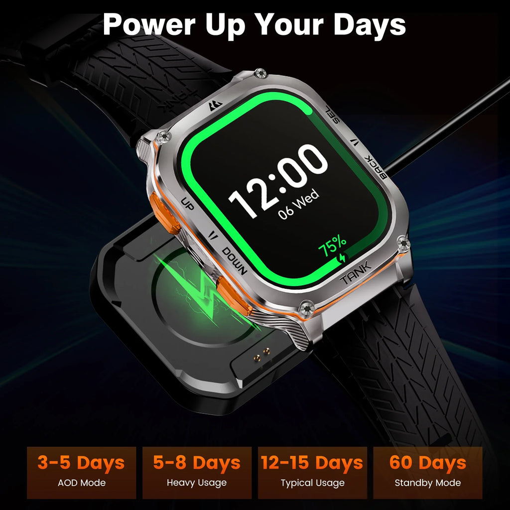 Stainless Steel GPS Smart Watch
