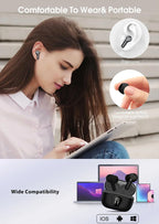 Wireless Earbuds Bluetooth 5.3 ENC Noise Cancelling 48H IP7