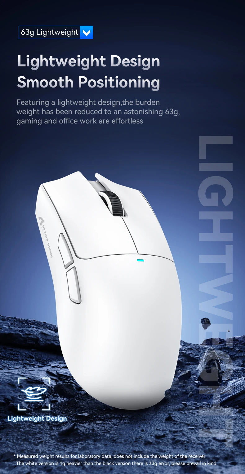 ATTACK SHARK X11 Wireless Gaming Mouse 22000 DPI 3-Mode