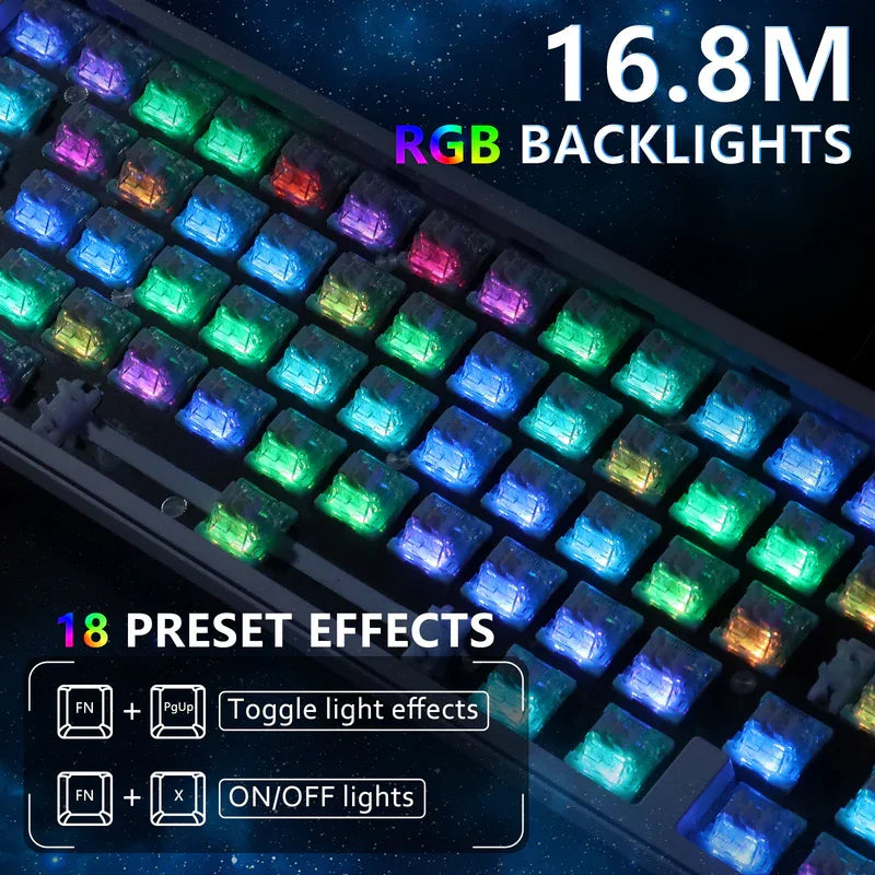 ATTACK SHARK X65 HE 65% Gaming Keyboard 8000Hz RGB