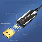 16K Fiber Optic DisplayPort 2.1 Cable