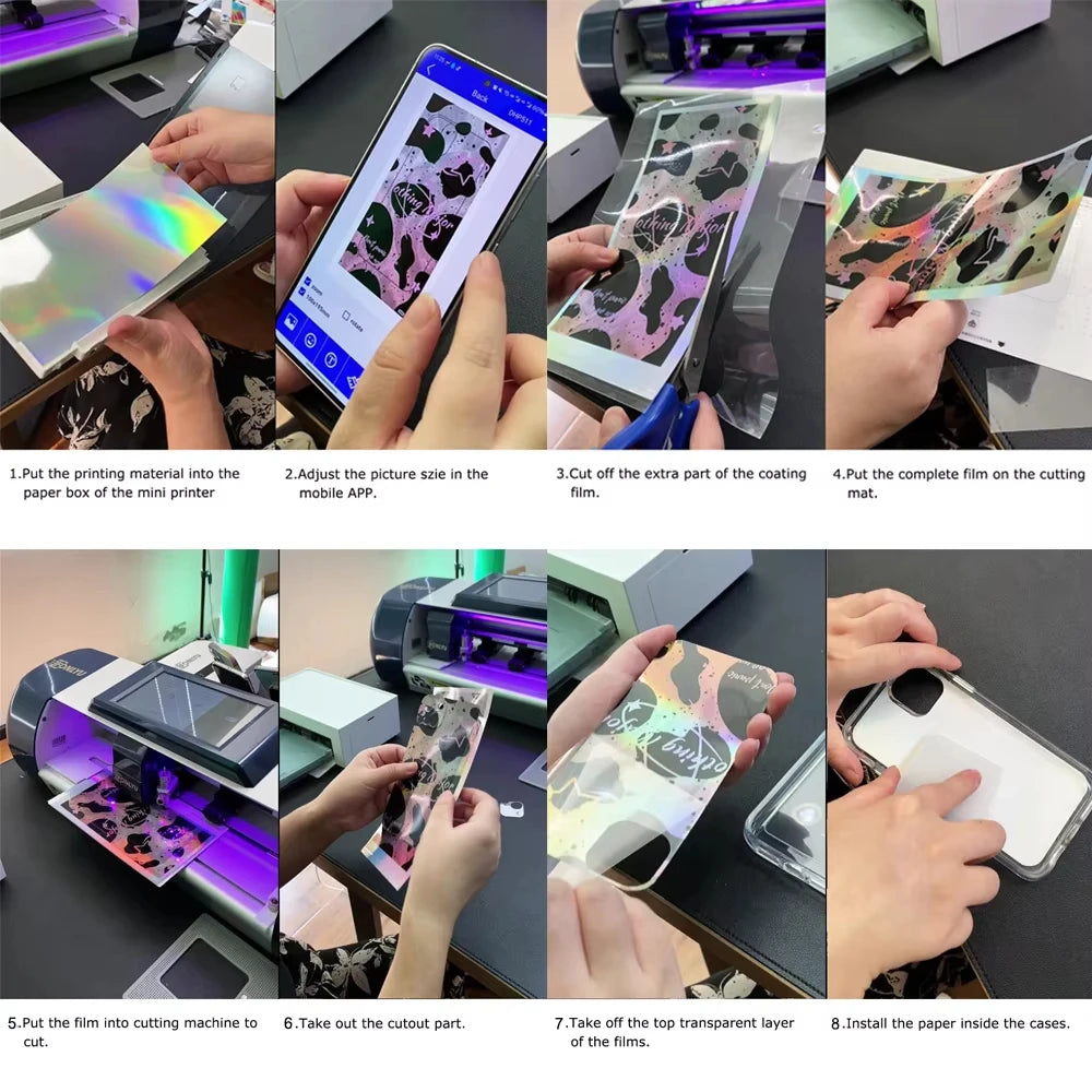 FONLYU Mini Printer DIY Phone Case Kit