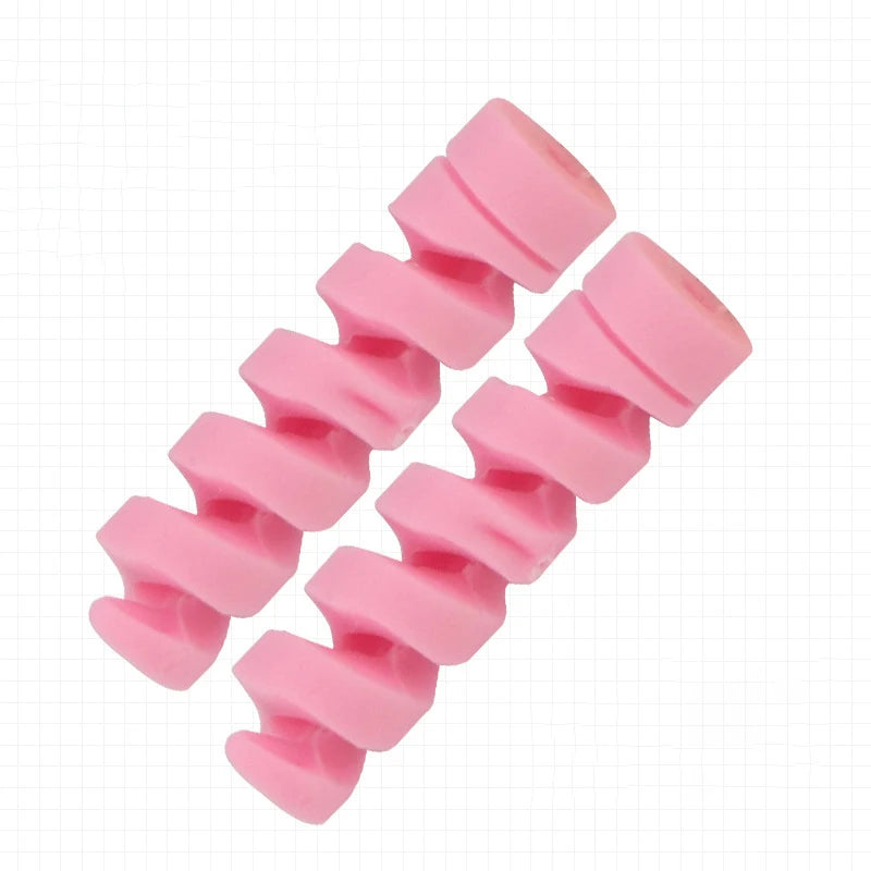 Spiral Silicone Charging Cable Protector