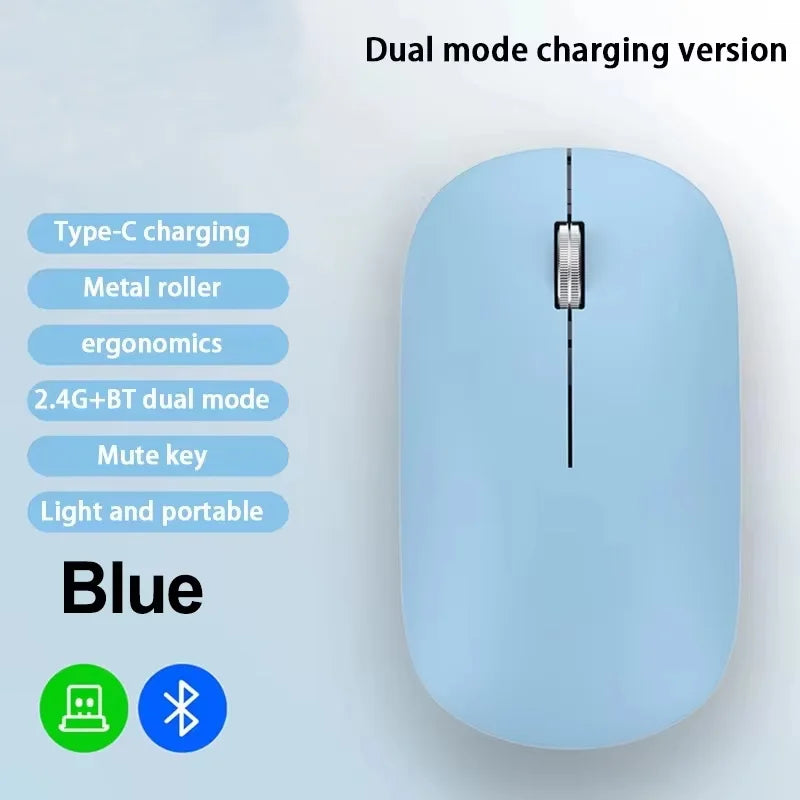 Lenovo Wireless Mouse 2.4G Bluetooth Dual Mode Silent