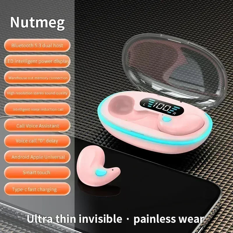TWS Earphones Noise Reduction Sport Sleep Bluetooth