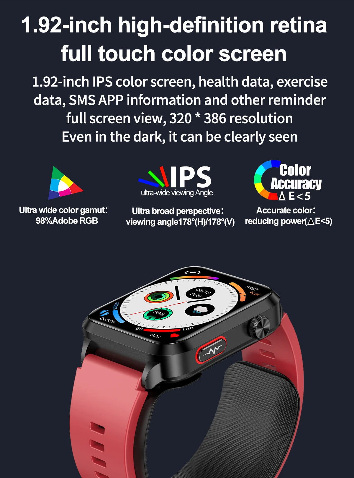 Air Pump Blood Pressure Smart Watch 2026