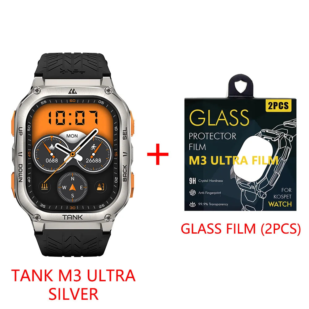 Stainless Steel GPS Smart Watch