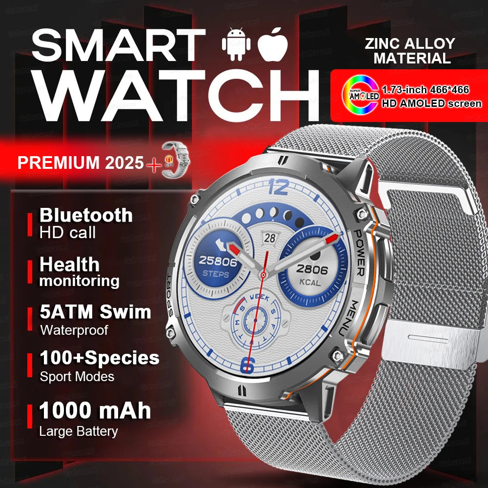 Military GPS Smart Watch – 10ATM