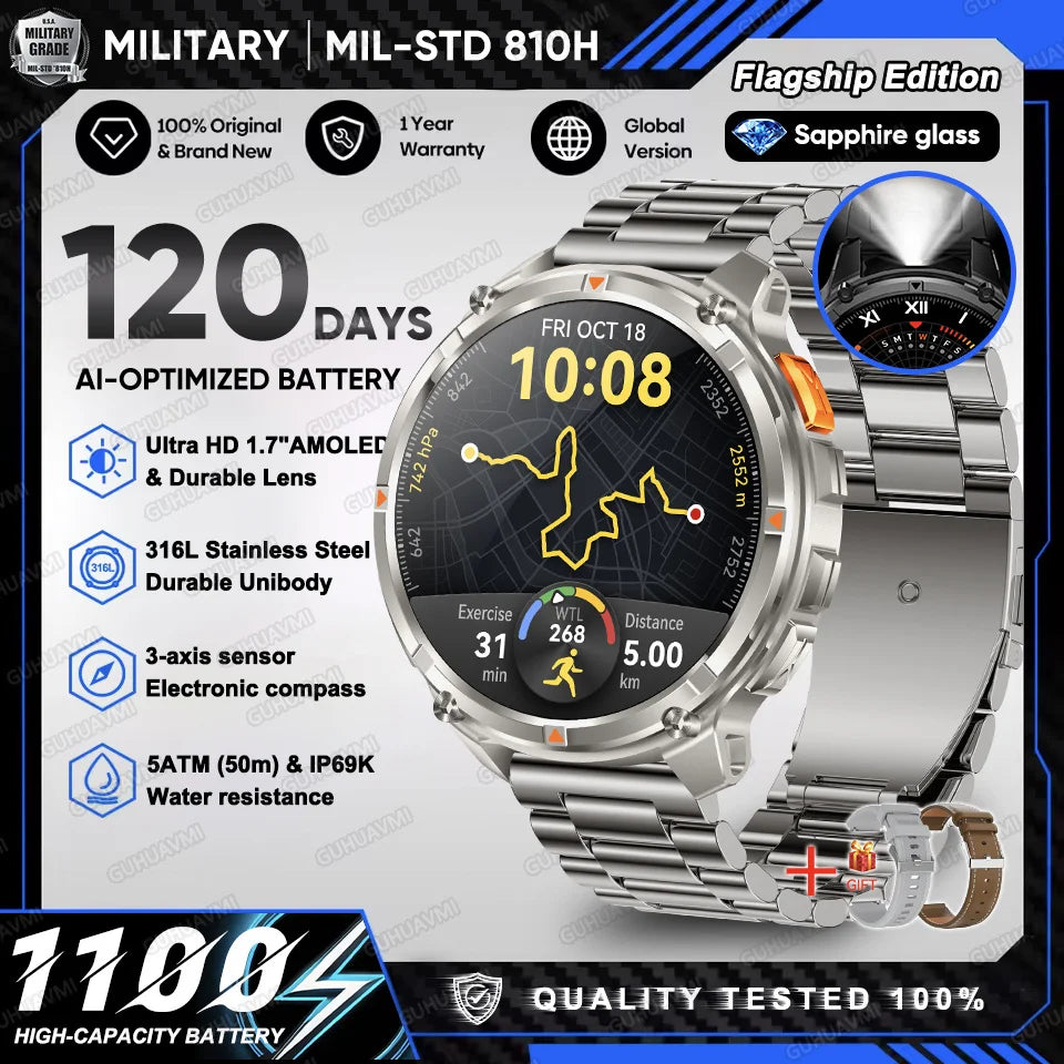 Dual-Band GPS Smart Watch – 5ATM