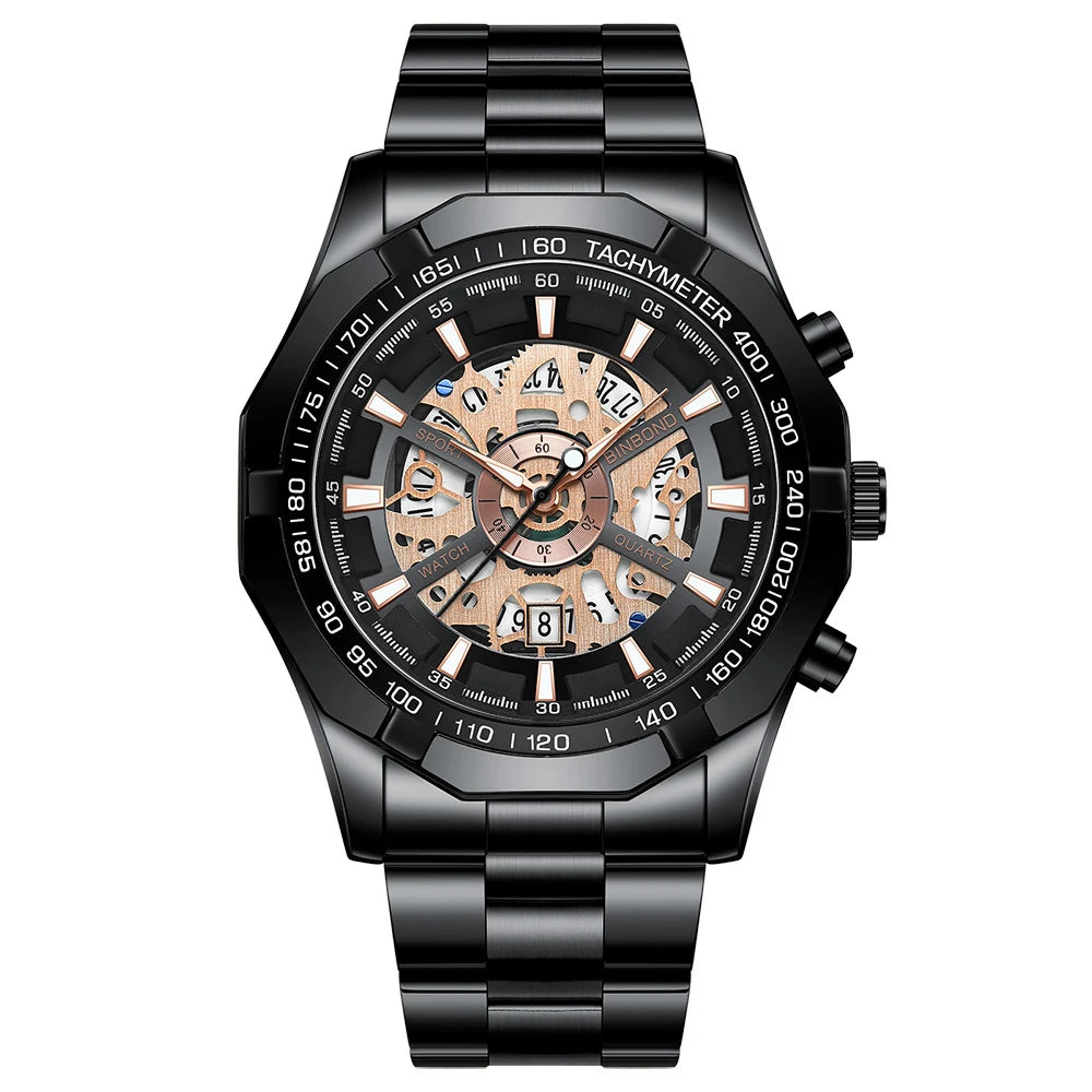 BINBOND S033 Men's Business Quartz Watch