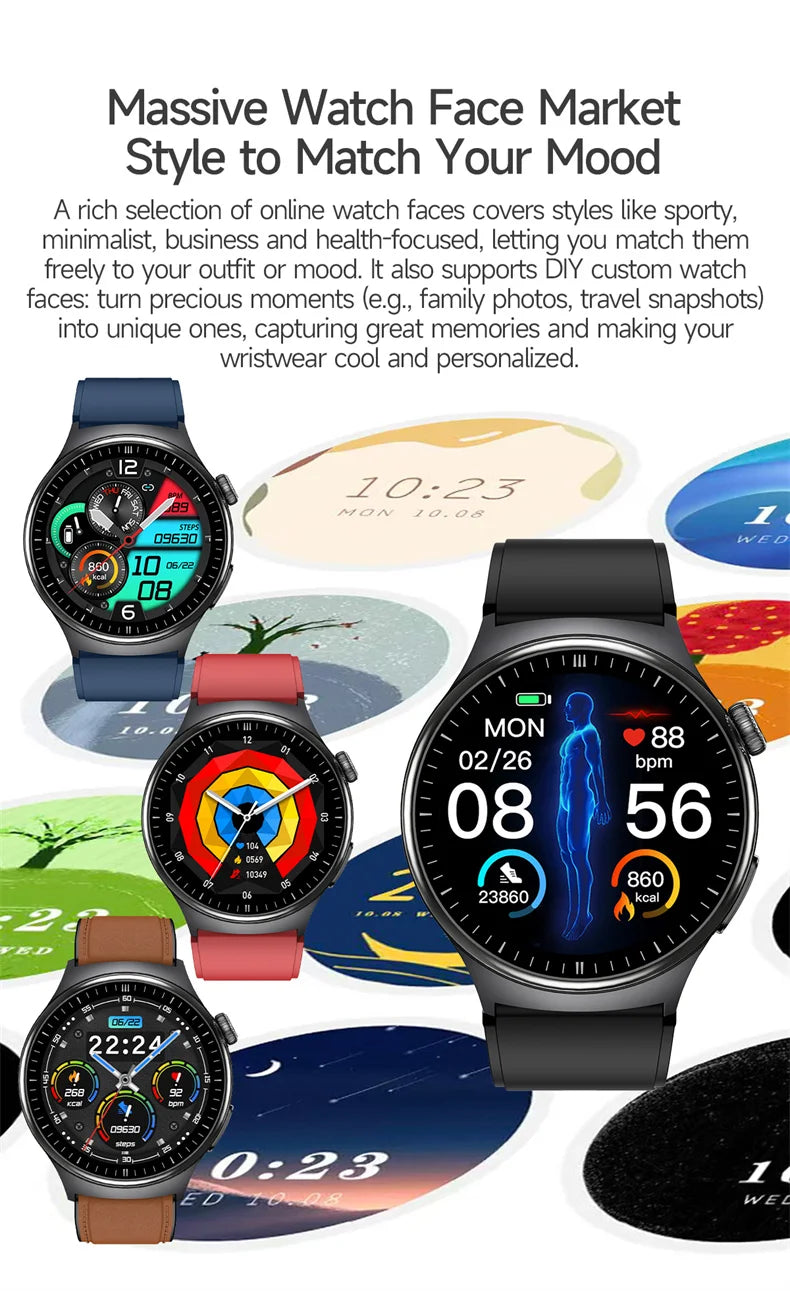 ECG Heart Health Smart Watch