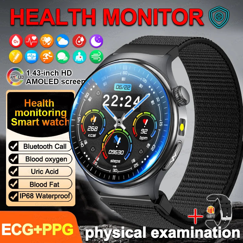 ECG Heart Health Smart Watch