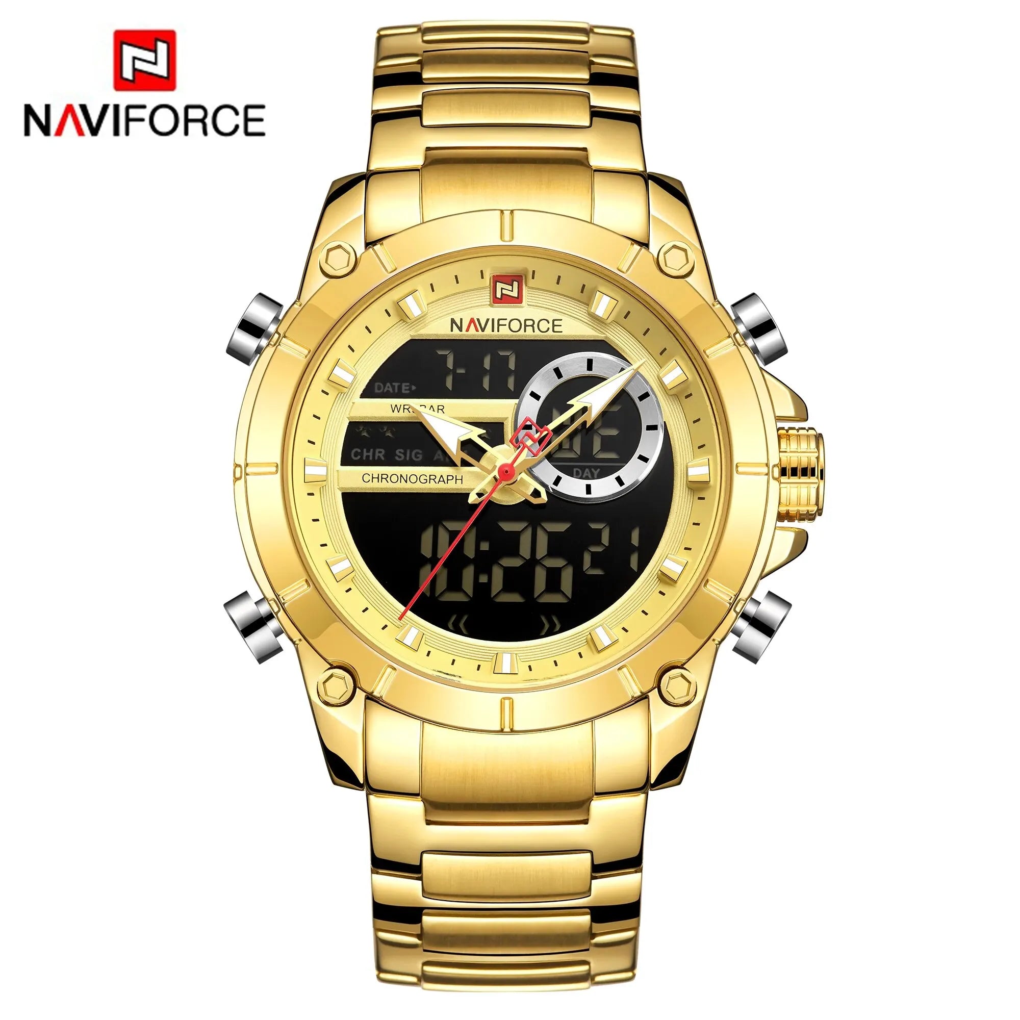 NAVIFORCE NF9163 Military Sports Watch for Men