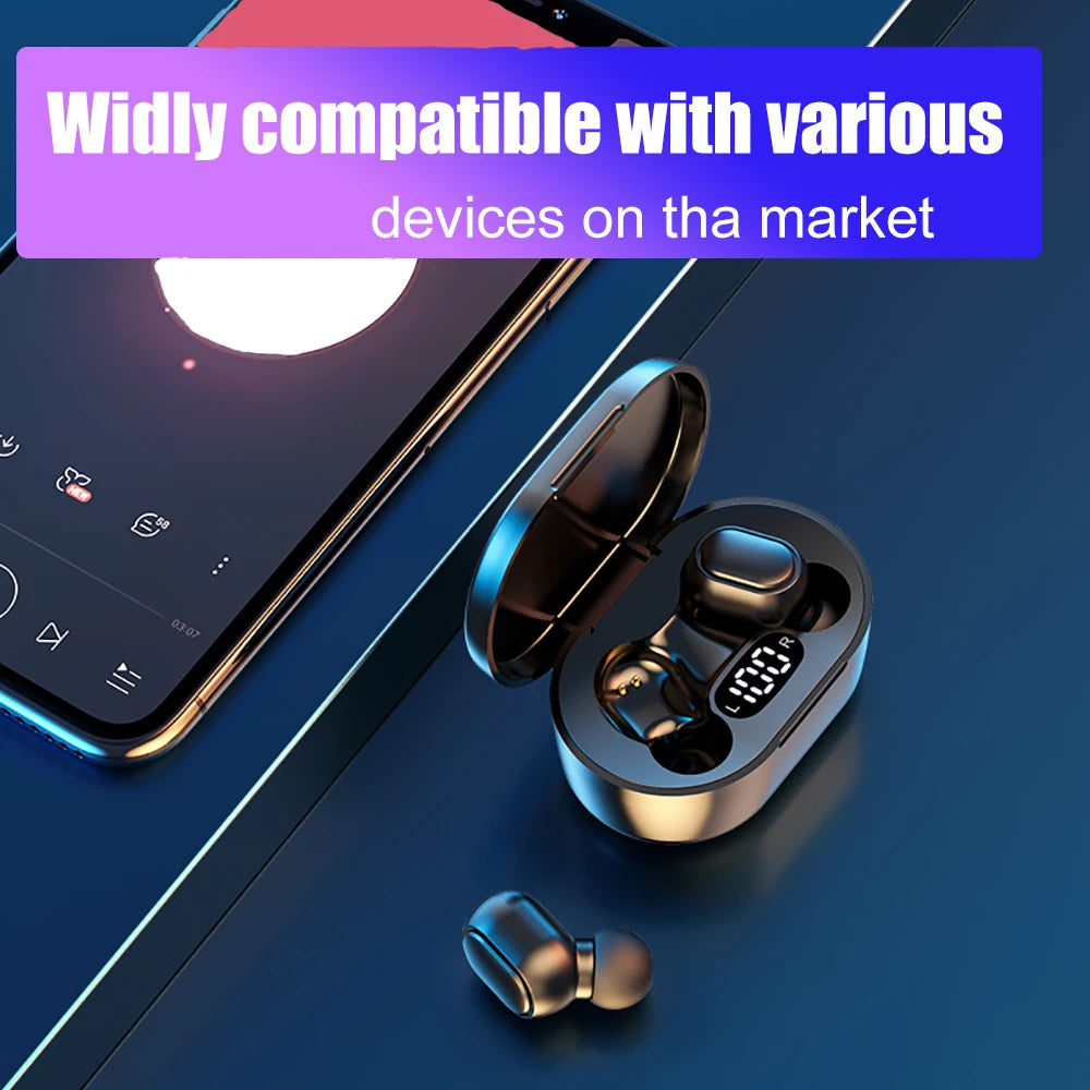 E7S TWS Wireless Headphones Sport Waterproof with Mic