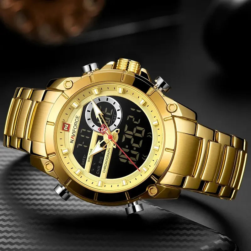 NAVIFORCE NF9163 Military Sports Watch for Men