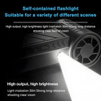130,000 RPM Rechargeable Air Duster – 3-Speed LED Blower