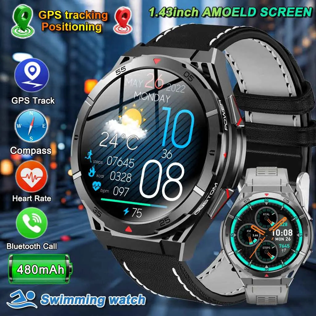 Waterproof GPS Smart Watch