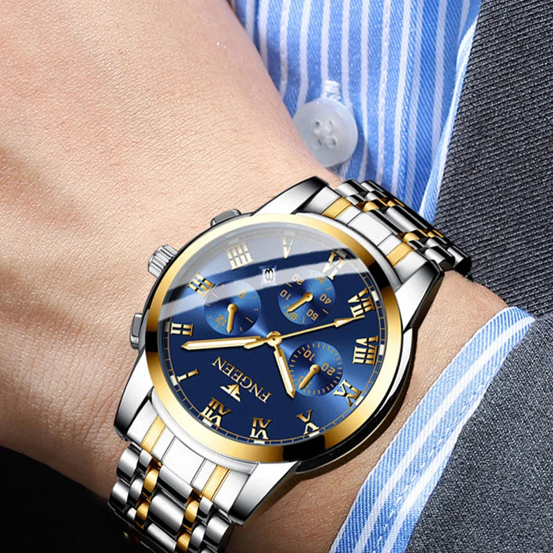 FNGEEN 4006 Men's Business Quartz Watch