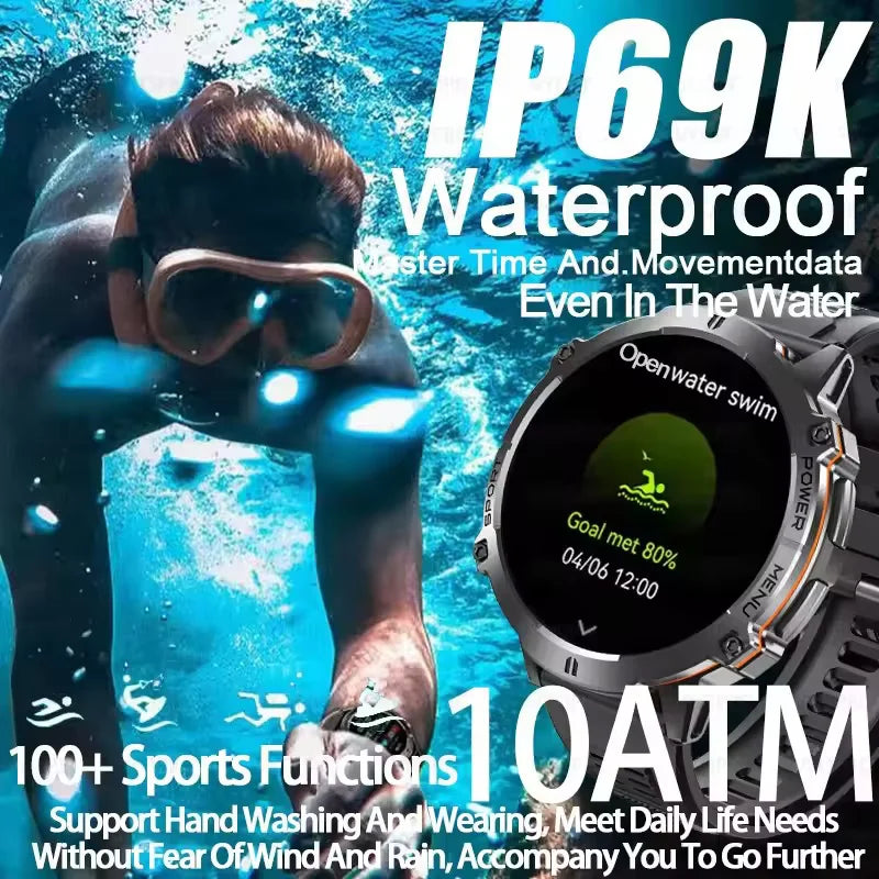 Military GPS Smart Watch – 10ATM