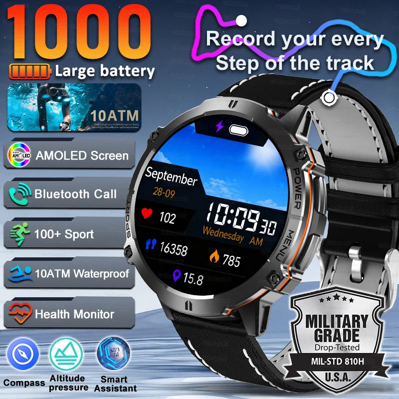 Large Battery Outdoor Smart Watch