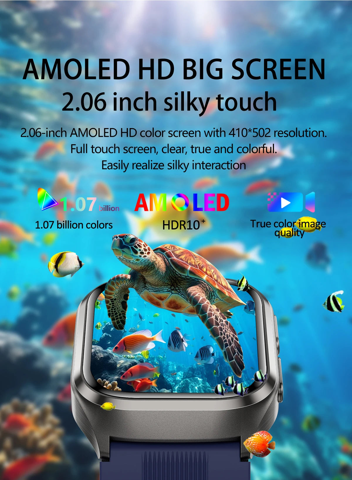 Air Pump Blood Pressure Smart Watch