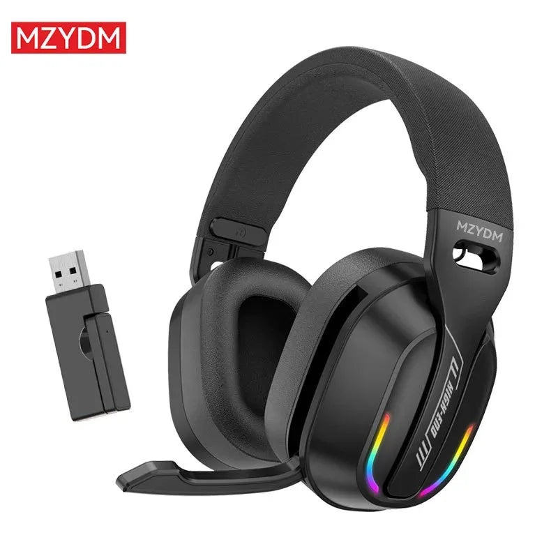 Wireless Gaming Headphones 2.4G Foldable Bluetooth PC PS4 PS5