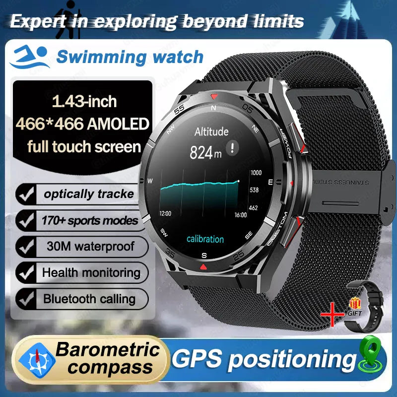 Waterproof GPS Smart Watch