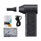 130,000 RPM Rechargeable Air Duster – 3-Speed LED Blower