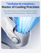 Rotor Bladeless Neck Fan – USB Rechargeable Turbo Cooling Fan