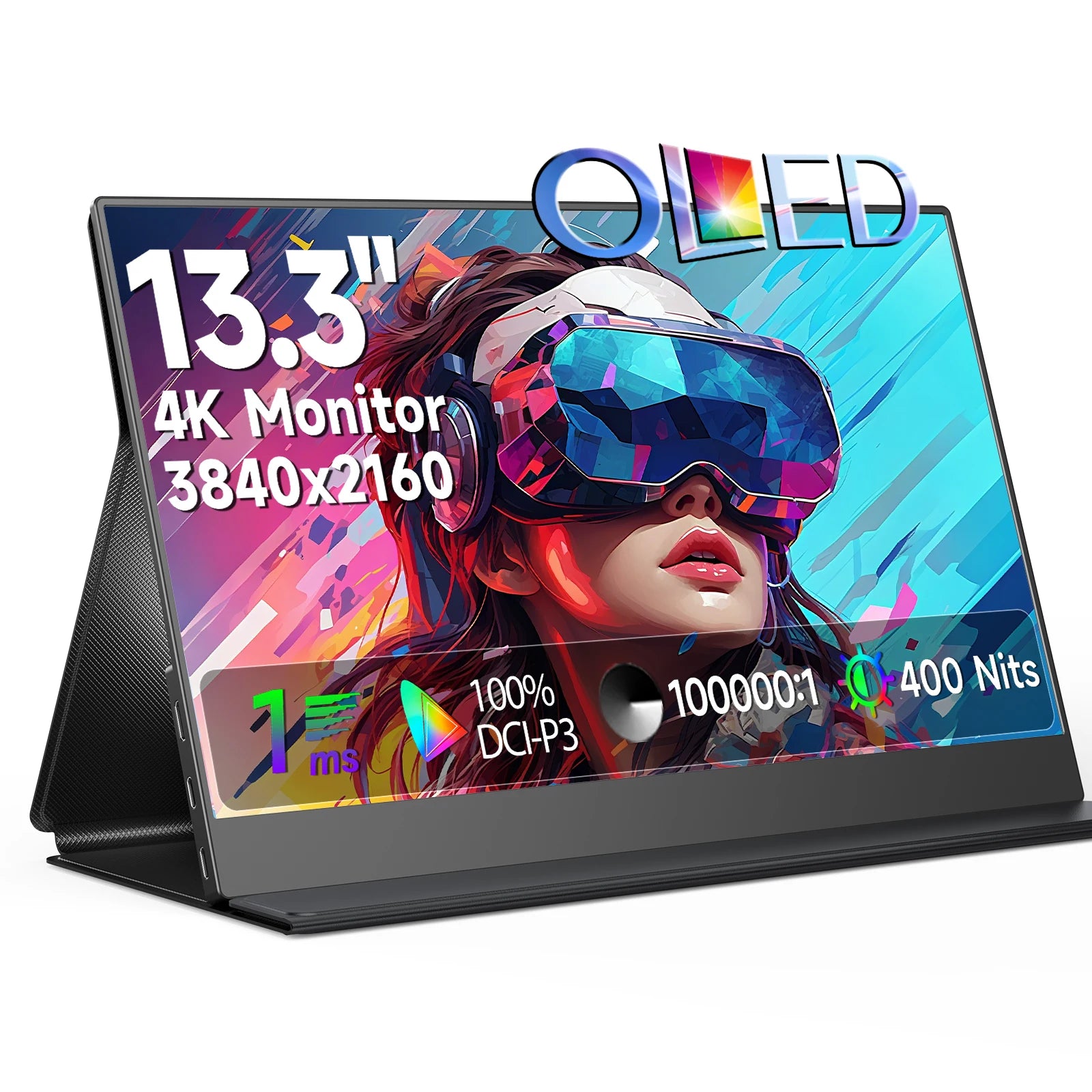 UPERFECT 13.3" OLED 4K Portable Gaming Monitor