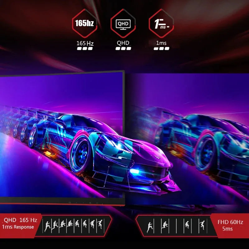 27" 2K IPS Gaming Monitor 165Hz 1ms FreeSync HDR400