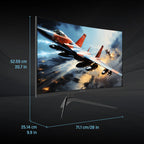 KTC 32" Curved 240Hz 1080P Gaming Monitor G-Sync HDR10