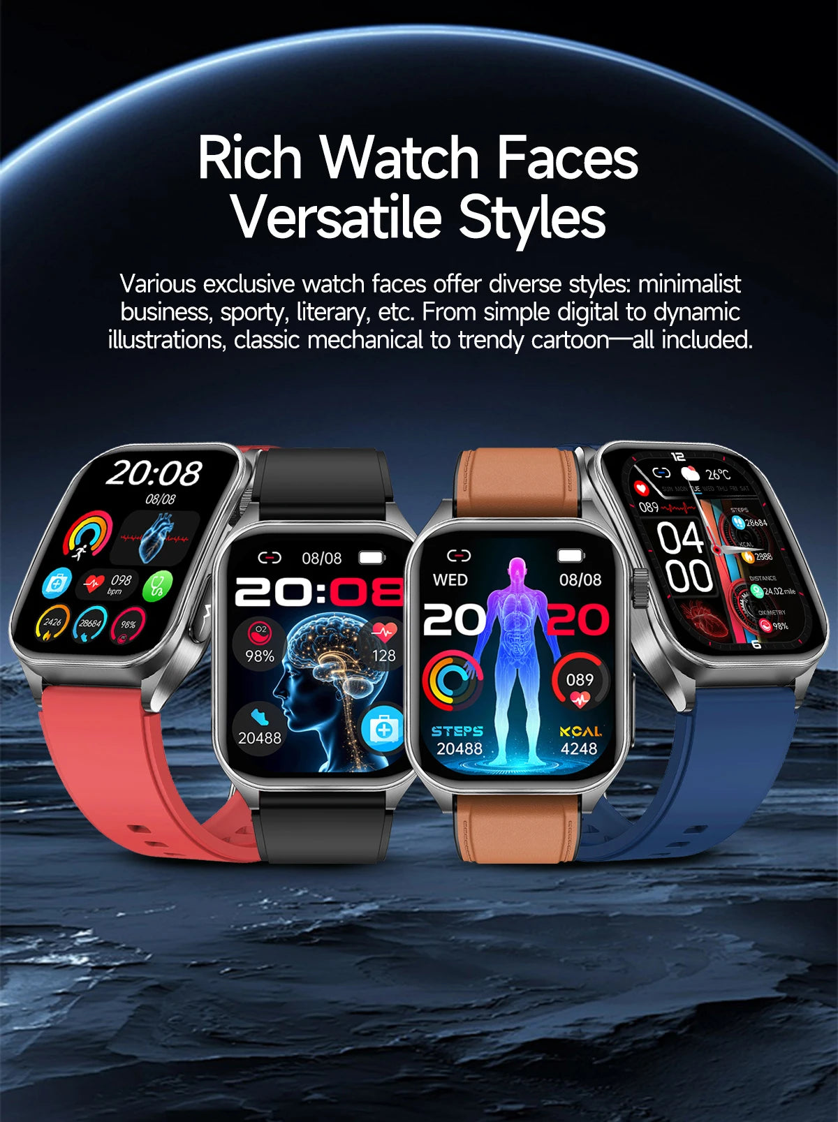 Non-Invasive Laser Health Smart Watch