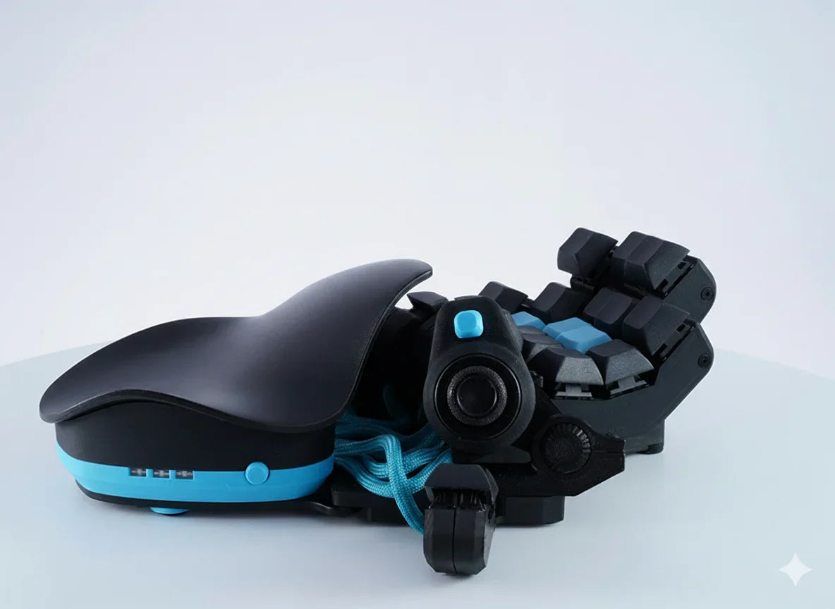 GameClaw One-Handed Gaming Keyboard with WASD Joystick