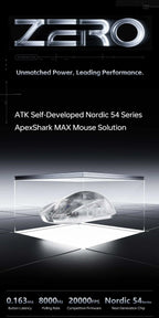 ATK Blazing Sky ZERO Ultralight Gaming Mouse 39g PAW3950 8KHz