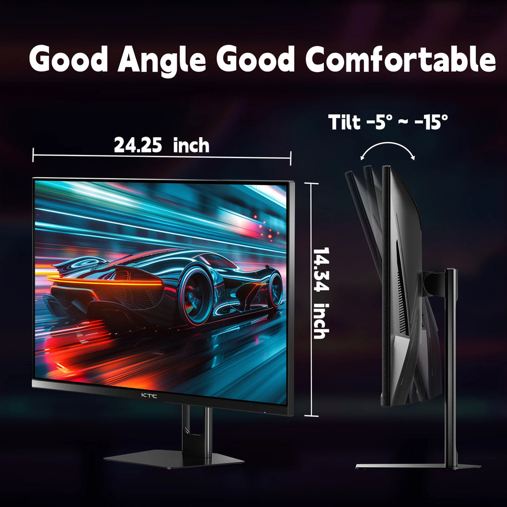 KTC 27" 180Hz 1ms Fast IPS FHD Gaming Monitor