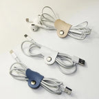 Leather Cable Winder & Cord Organizer