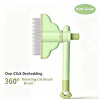 Self-Cleaning Pet Brush – Dog & Cat Grooming Comb