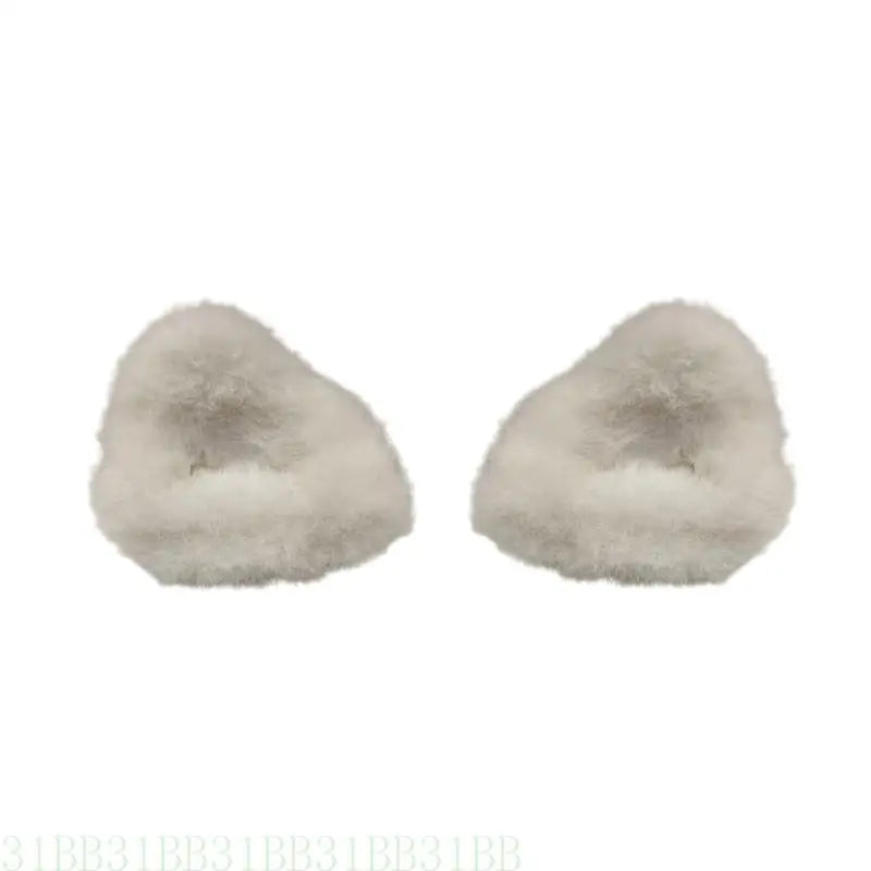 Plush Cat Ear Mini Claw Clips
