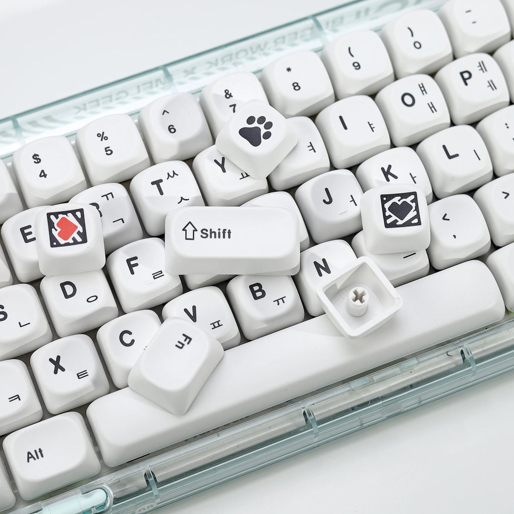 KBDiy Korean GMK Minimal KOA PBT Keycaps