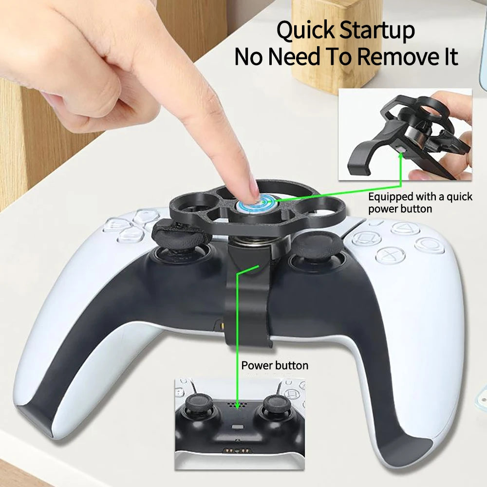 Mini Game Steering Wheel For PS5 For XBOX Game Controller Accessories Racing Games Steering Wheel Replacement Enhanced Gaming