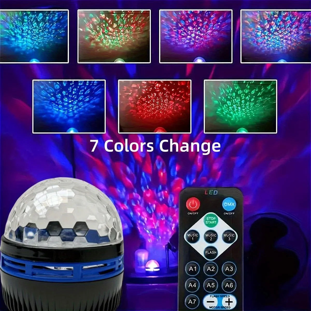 Galaxy Star Projector Night Light