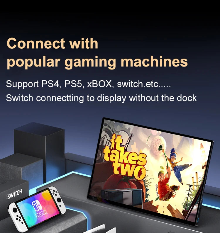 14" 4K OLED Portable Touchscreen Monitor with Stylus
